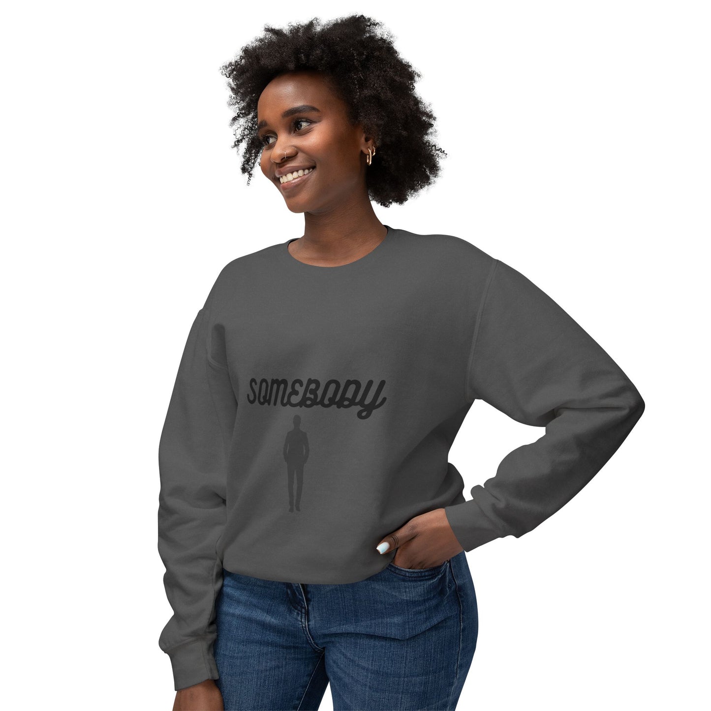 bookish Crewneck Sweatshirt with Possessive Vibe